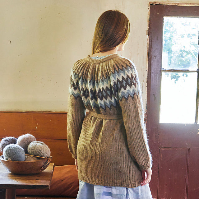 Fauna Top-Down Longline Cardigan by Birch + Bliss