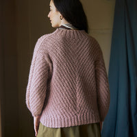 Guinevere Chevron Rib Jumper by Birch + Bliss