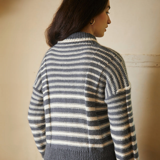 Iris Breton Stripe Panel Jumper by Birch + Bliss