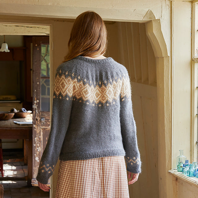 Xanthe Top-Down Yoke Jumper by Birch + Bliss