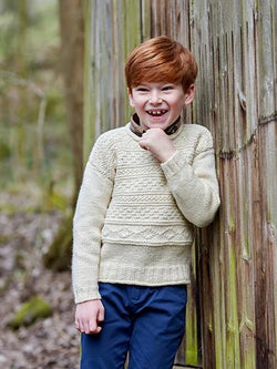 Grantley Boy's Gansey Jumper by Sarah Hatton