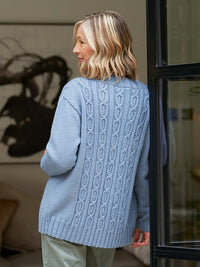 Celine Cable Back Cardigan & Jumper by Sarah Hatton