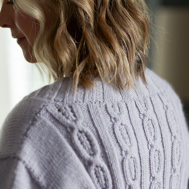 Celine Cable Back Cardigan & Jumper by Sarah Hatton