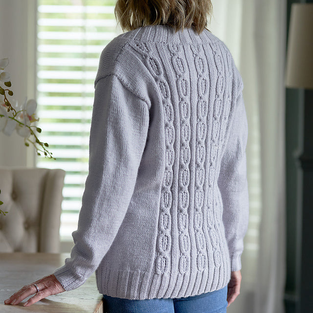 Celine Cable Back Cardigan & Jumper by Sarah Hatton