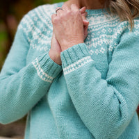 Sabine Colourwork Yoke Jumper by Sarah Hatton