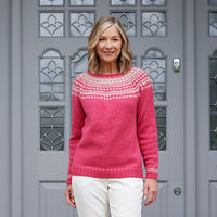 Sabine Colourwork Yoke Jumper by Sarah Hatton