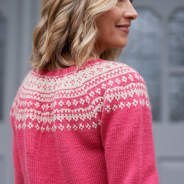 Sabine Colourwork Yoke Jumper by Sarah Hatton