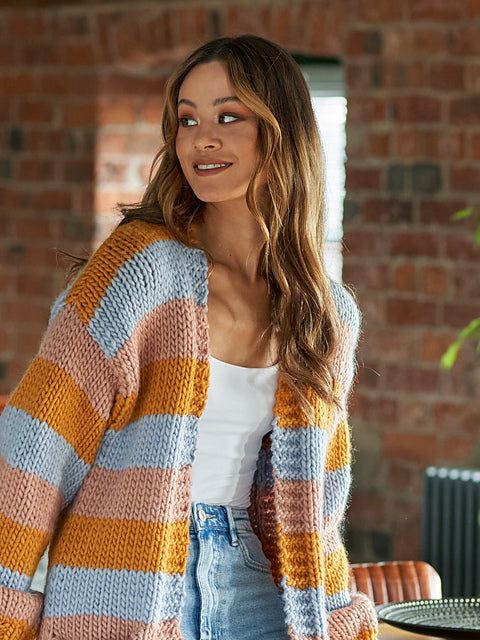 Lana Longline Cardigan by Chloe Elizabeth Birch