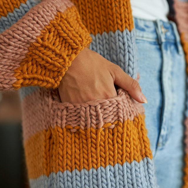 Lana Longline Cardigan by Chloe Elizabeth Birch