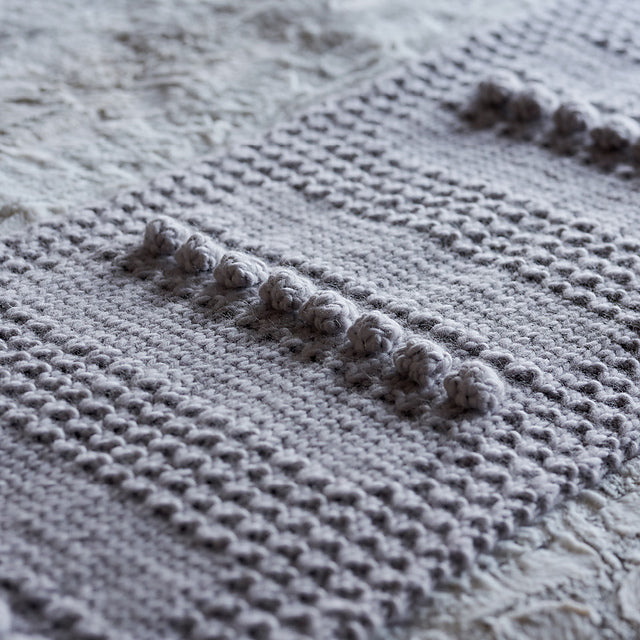 Serena Bobble Bed Runner & Cushion Set by Chloe Elizabeth Birch