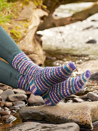 Starling Textured Socks by Winwick Mum