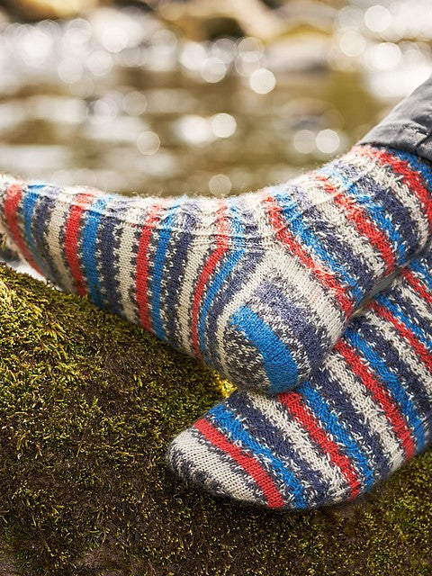 Swallow Hourglass Socks by Winwick Mum