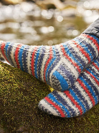 Swallow Hourglass Socks by Winwick Mum