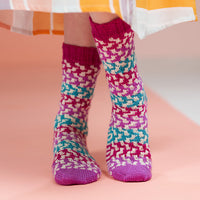 Roar Hand Knit Socks by Winwick Mum
