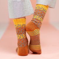 Roar Hand Knit Socks by Winwick Mum