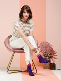 Zoom Knitted Socks by Winwick Mum