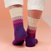 Zoom Knitted Socks by Winwick Mum