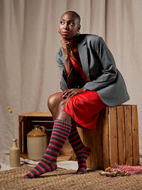 Kelly Long Socks by Zandra Rhodes