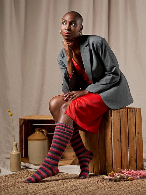 Kelly Long Socks by Zandra Rhodes