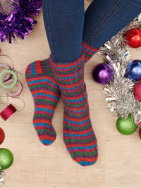 Twinkle Toes Hand Knit Sock by Winwick Mum