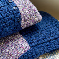 Calder Basket Weave Blanket & Cushion by Jenny Watson