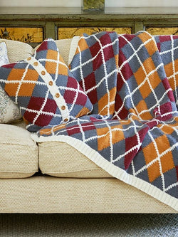 Duke Argyll Blanket & Cushion by Jenny Watson