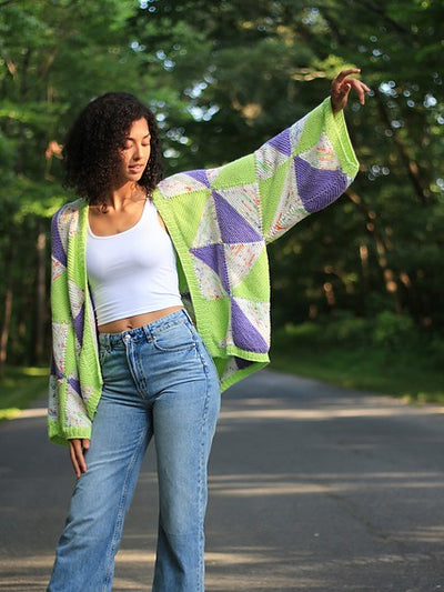 Whirligig Cardigan by Afifa