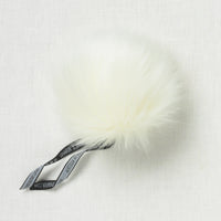 Lovafur Luxe Faux Fur Pom White Fox