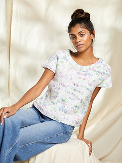 Wildflower Tee by Rachel Brockman