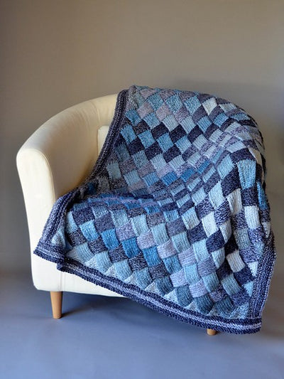 Woven Sky Throw by Universal Yarn