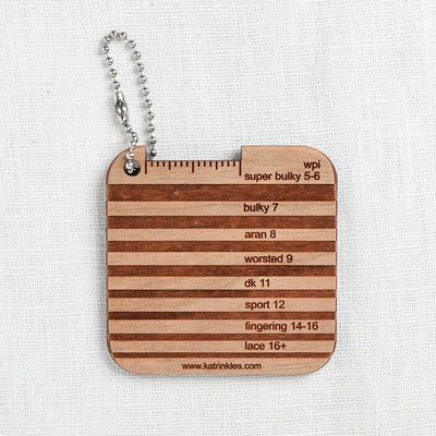 Katrinkles Wraps Per Inch Tool w/ Gauge Lines