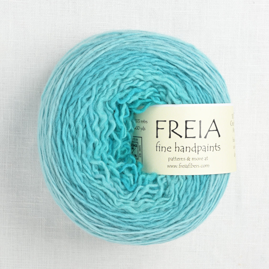 Freia Fingering Shawl Ball Lagoon
