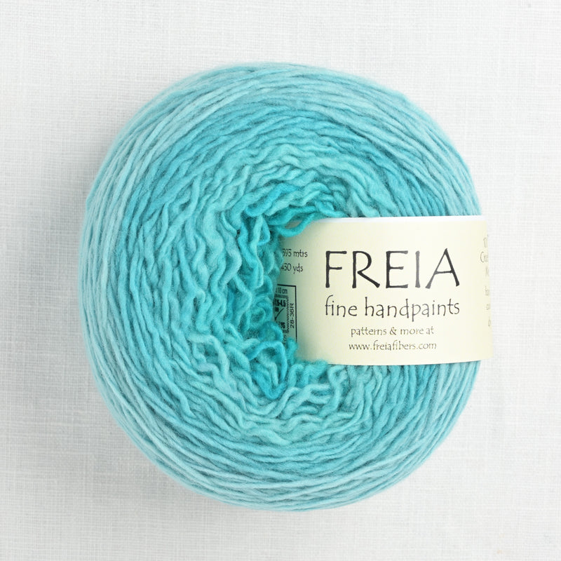 Freia Fingering Shawl Ball Lagoon