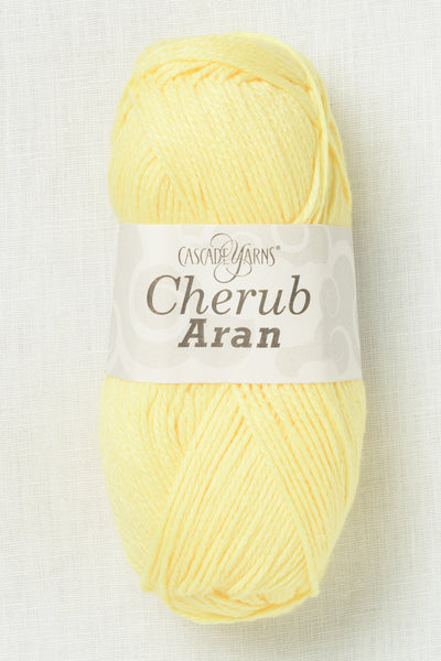 Cascade Cherub Aran 38 Yellow