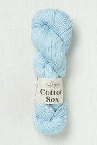 Cascade Cotton Sox 30 Soft Blue