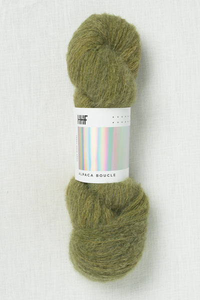 Hedgehog Fibres Alpaca Boucle Swamp Song (New)