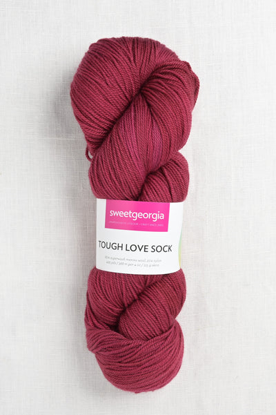 Sweet Georgia Tough Love Sock Oxblood