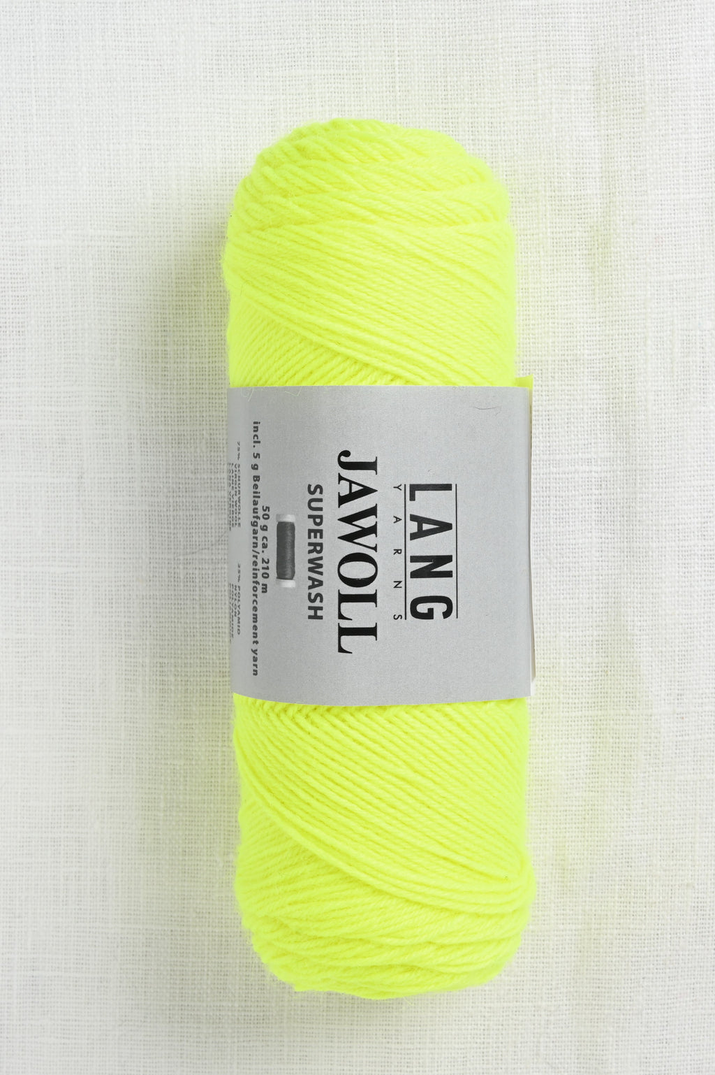 Lang Yarns Jawoll 313 Fluorescent Yellow