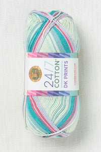 Lion Brand 24/7 Cotton DK Prints 501R Magical