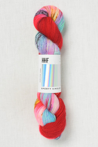 Hedgehog Fibres Sporty Singles Hibiscus