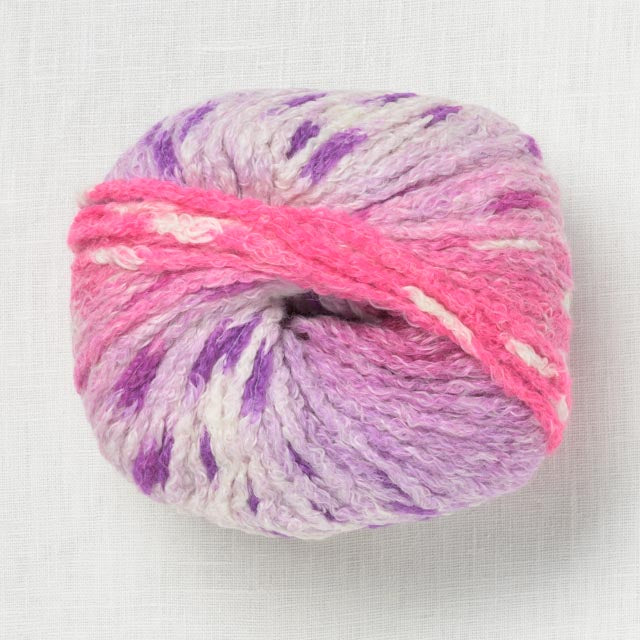Lang Yarns Snowflake Multicolor 4 Violet Pink Red