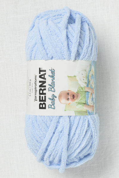 Bernat Baby Blanket Small Ball Baby Blue