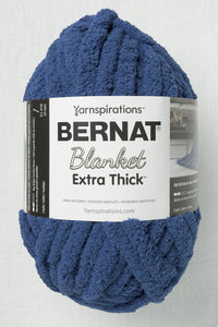 Bernat Blanket Extra Thick Deep Navy