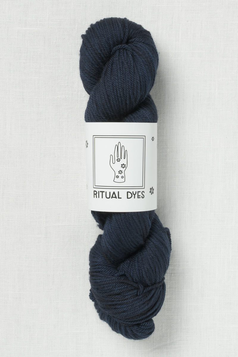 Ritual Dyes Priestess Blue Black