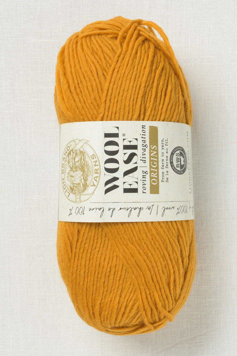 Lion Brand Wool Ease Roving Origins 158R Goldenrod (Limited Edition)
