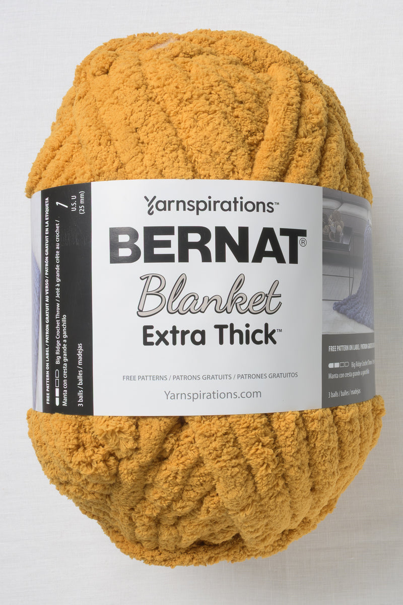 Bernat Blanket Extra Thick Gold