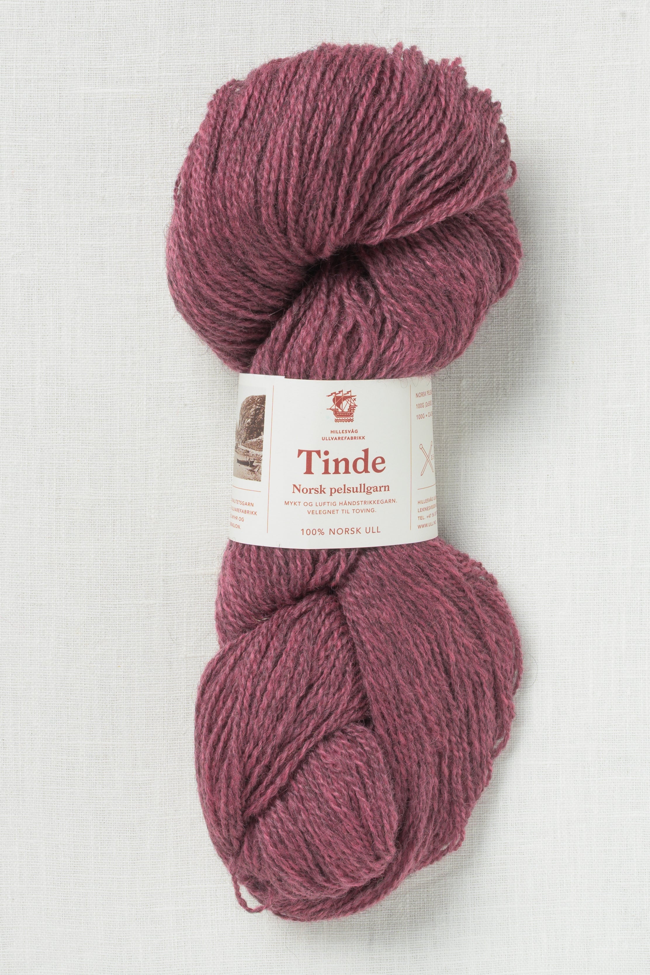Hillesvåg Tinde 2137 Dusty Pink – Wool and Company