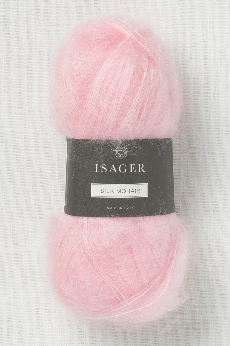 Isager Silk Mohair 27 Rose