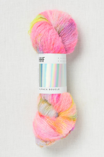 Hedgehog Fibres Alpaca Boucle Sweet Pea