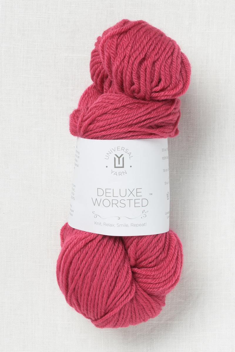 Universal Yarn Deluxe Worsted 14006 Raspberry